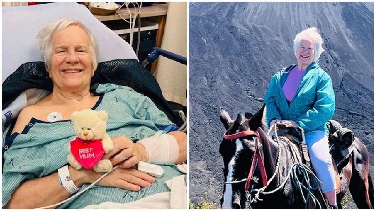 84歲婦背痛求醫被建議安樂死，拒絕後1個月極速康復。(X)