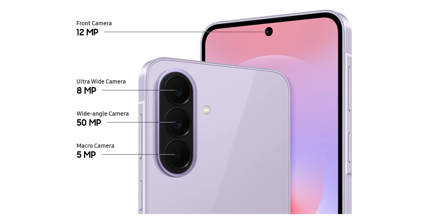 Samsung Galaxy A37鏡頭配置。