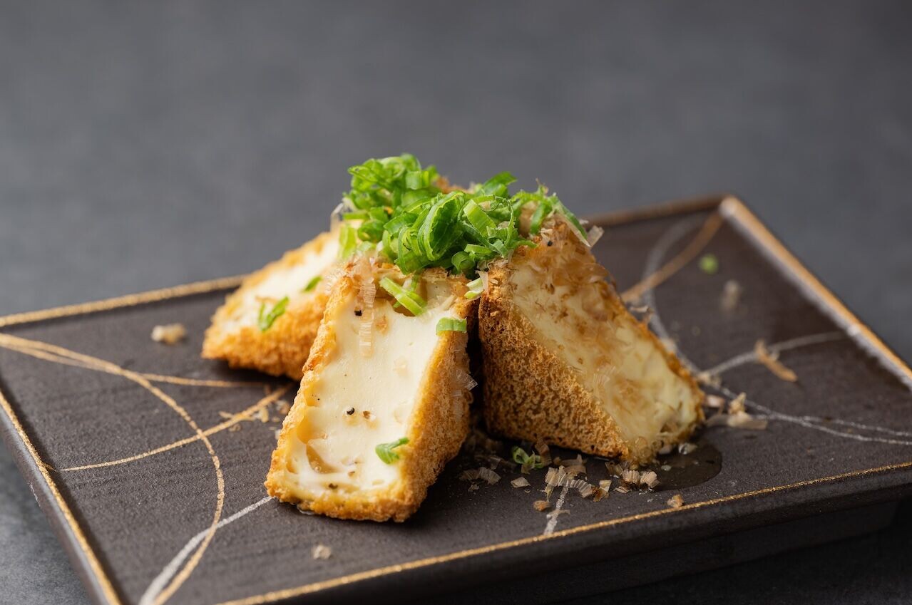 絹豆腐燒Grilled Silk Tofu $78