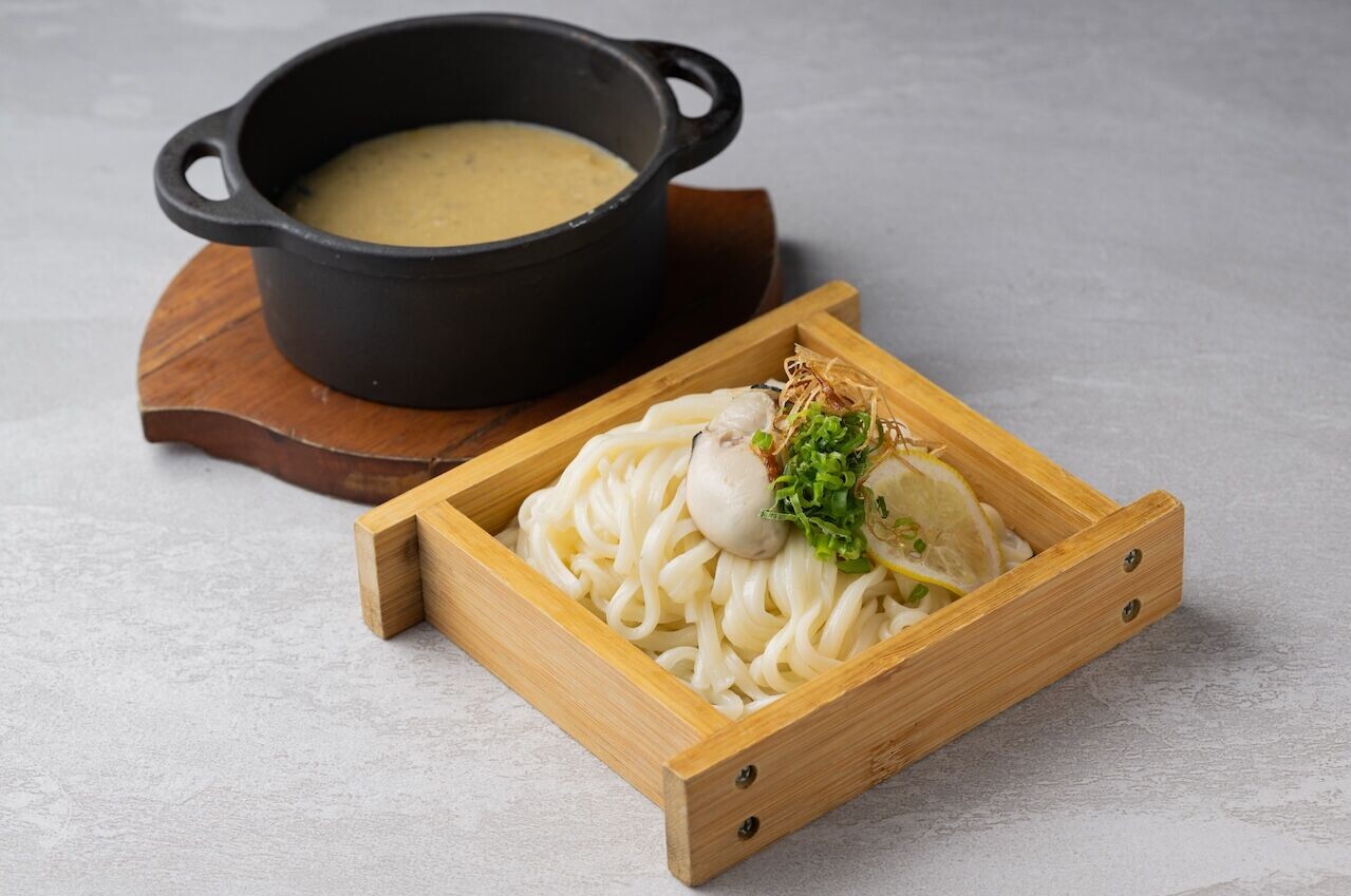 申子特製10 倍特濃廣島蠔沾麵 白布烏冬Shinko Special 10 x Thick Hiroshima Oyster Tsukemen