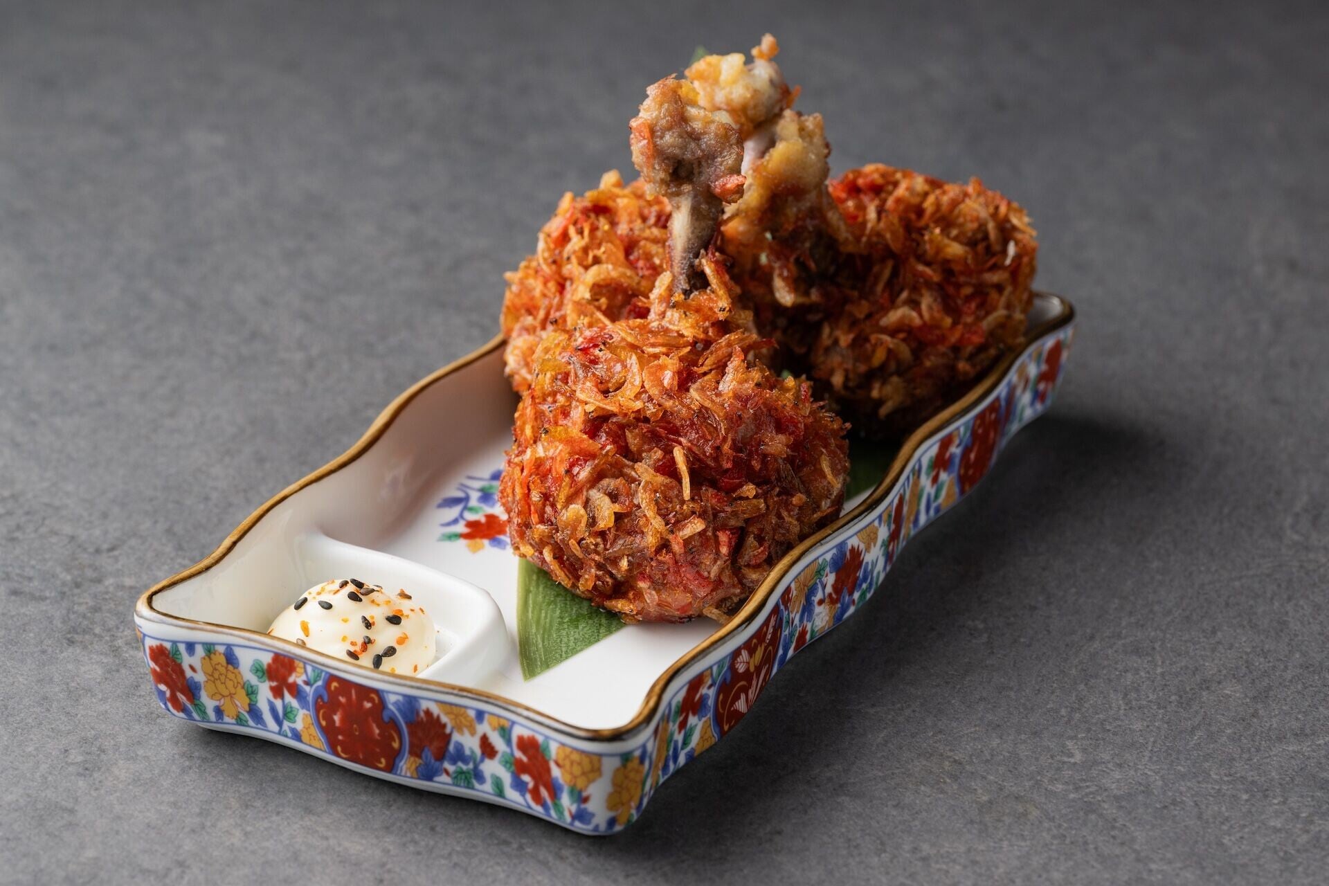 日式雞鎚蝦花Japanese Fired Chicken with Sergestid Shrimp $118