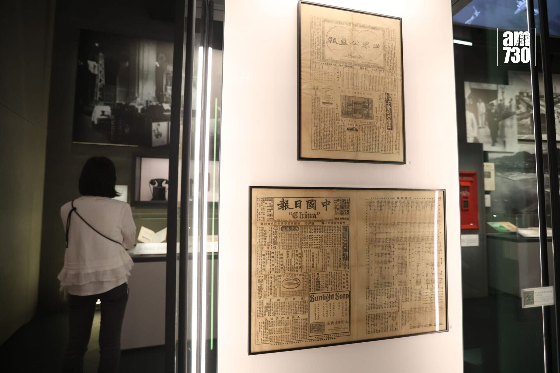 歷史博物館「香港故事」常設展明開幕。(鍾式明攝)