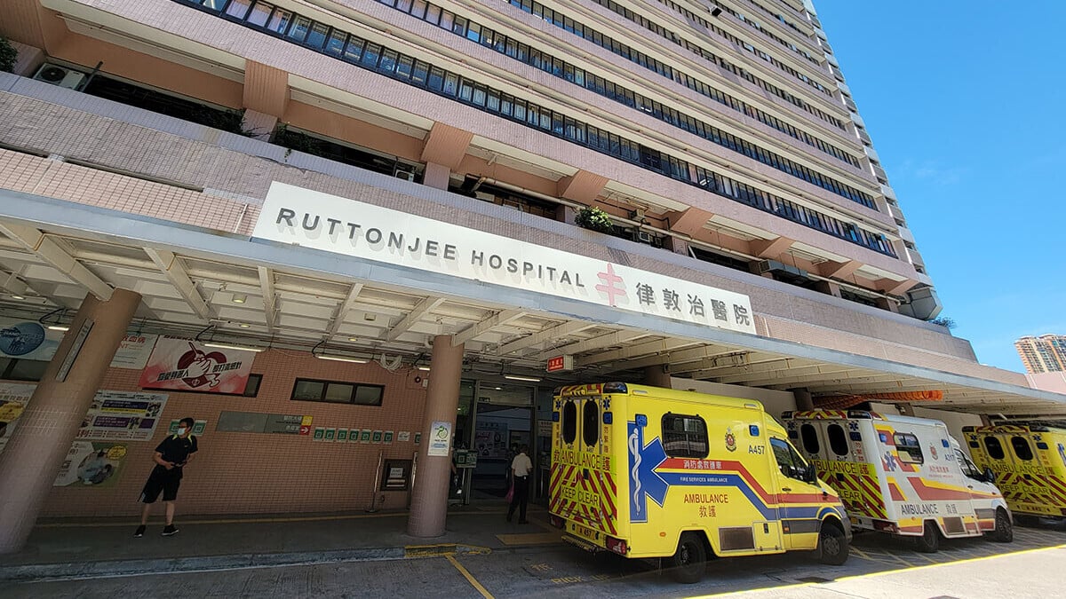 律敦治醫院。(資料圖片)