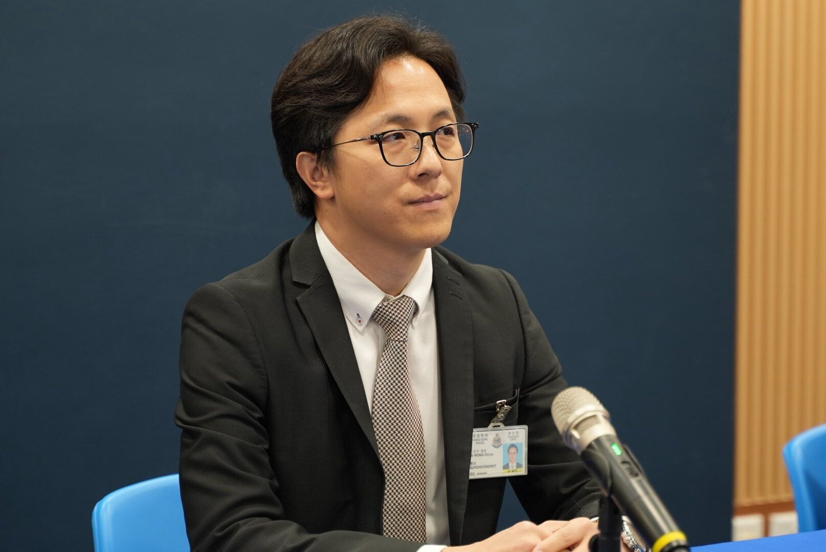 元朗警區助理指揮官(刑事)警司王子于