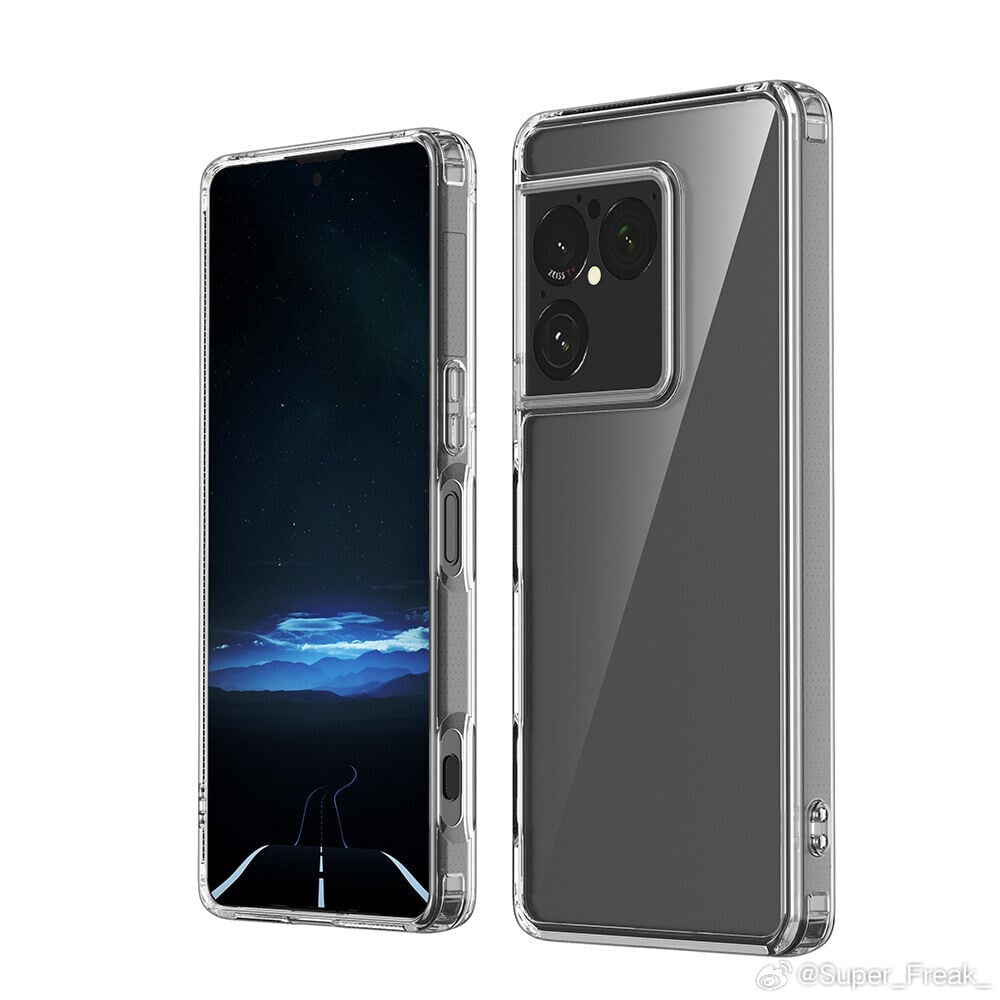 Sony Xperia 1 VIII效果圖流出,左上角疑似主鏡頭外圈印上 ZEISS T* 標誌