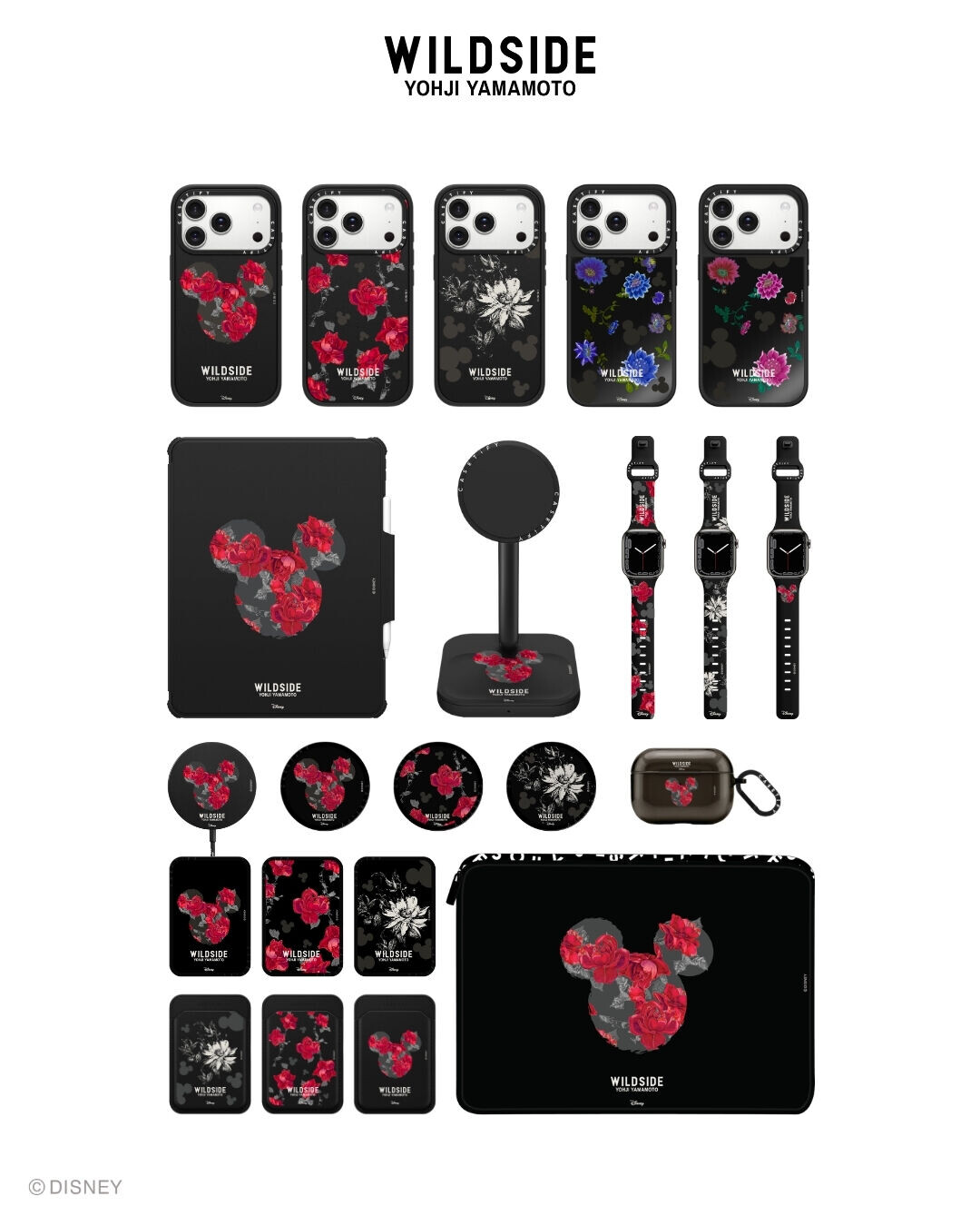 CASETiFY x山本耀司x迪士尼矚目聯乘系列