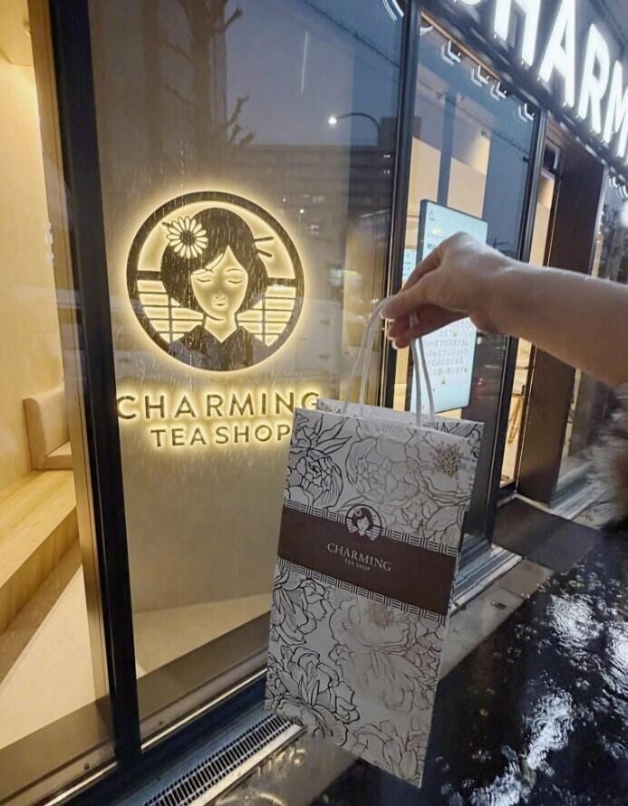 日本大阪奶茶品牌「Charming Tea Shop」。(圖/翻攝紅星新聞)