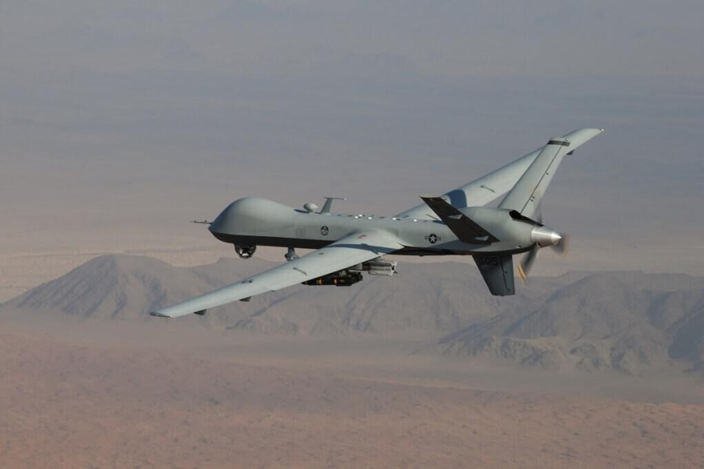 伊朗宣稱再度擊落一架美軍MQ-9「死神」無人機。(圖/翻攝美國空軍官網)