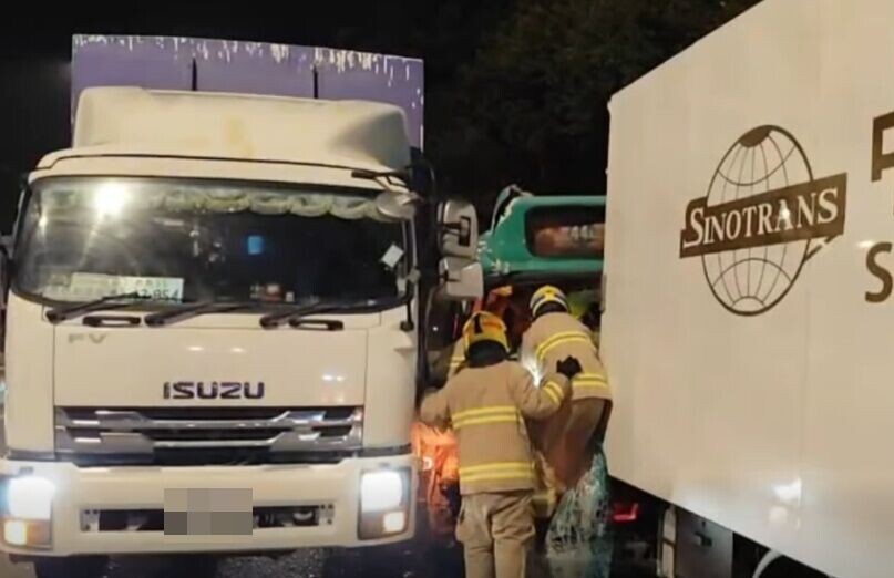 新田公路1小時兩車禍涉8車釀1死17傷| am730