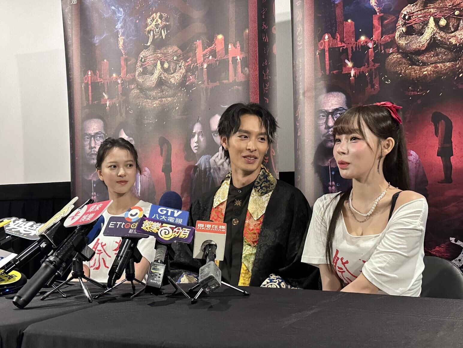 林襄這次在片中飾演神秘關鍵角色,有情緒較重的哭戲。