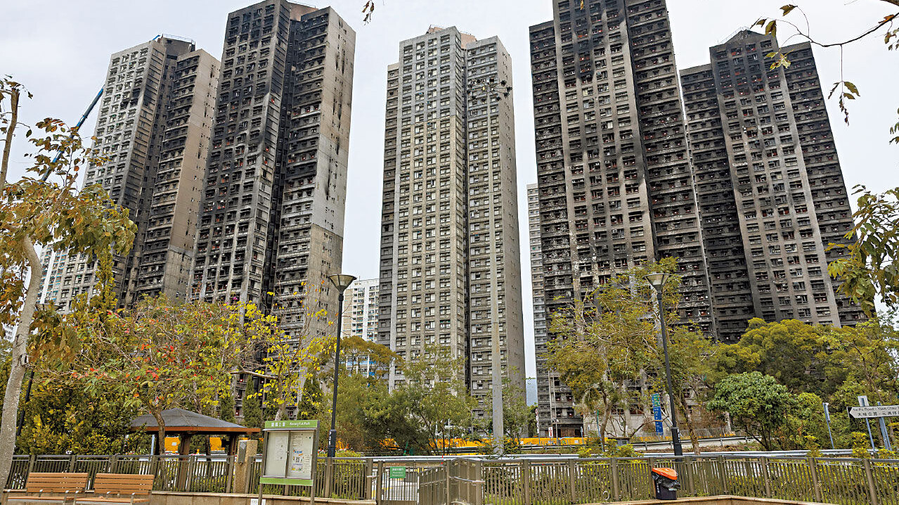 宏福苑 7座大廈的居民今起可上樓執拾物品。(資料圖片)