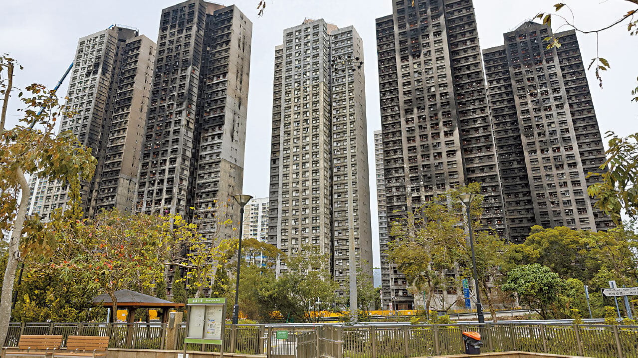 宏福苑 7座大廈的居民今起可上樓執拾物品。(資料圖片)