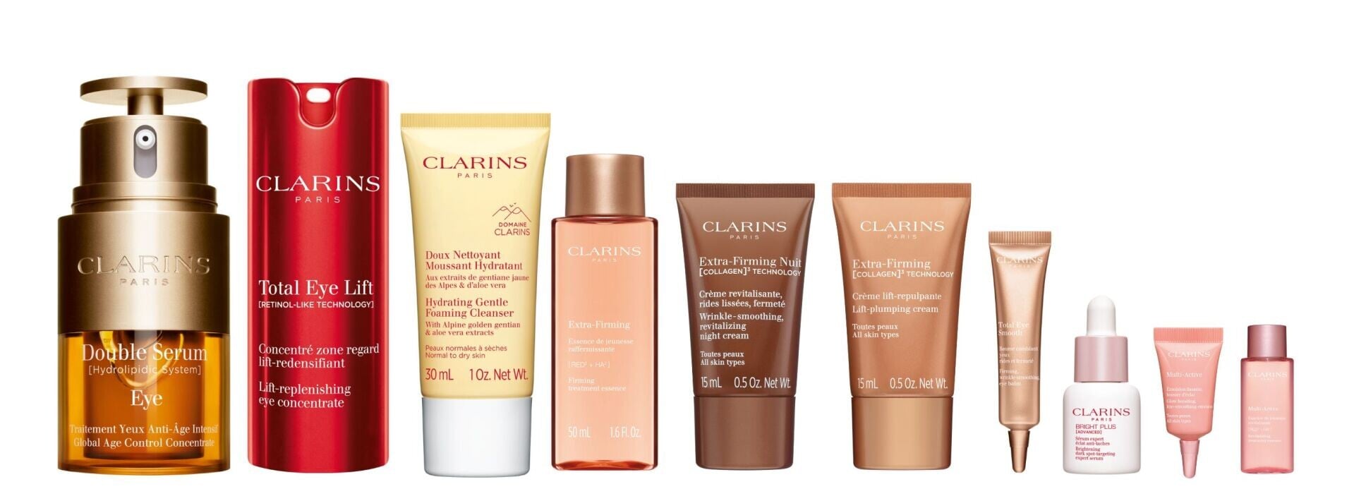 54折「Clarins皇牌眼部雙精華套裝」(優惠價HK$1,355/原價HK$2,538)