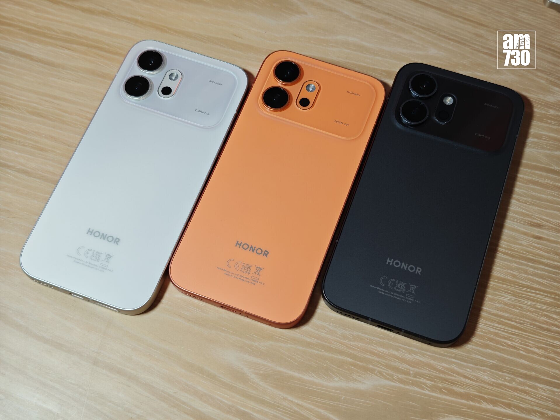 HONOR 600系列配色與Pro系列相同。
