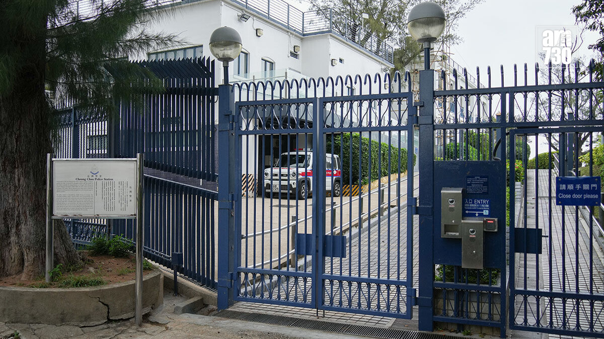 長洲警署。(資料圖片)
