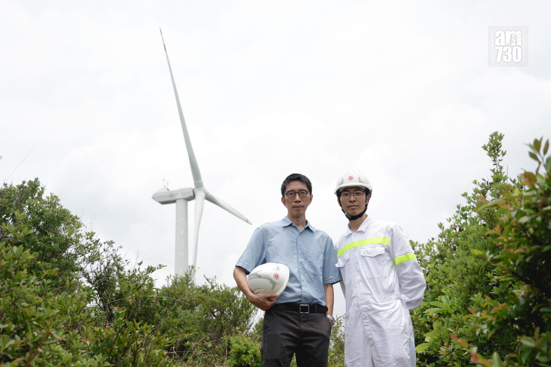 風機即將拆卸,工程師感慨已完成使命。(吳康琦攝)