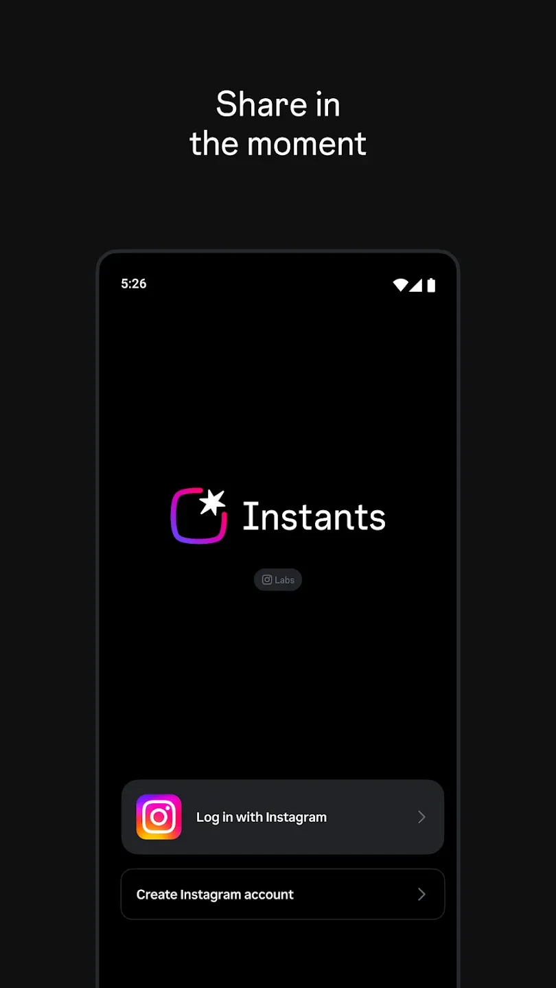 Instagram Instants現已在部分地區推出。