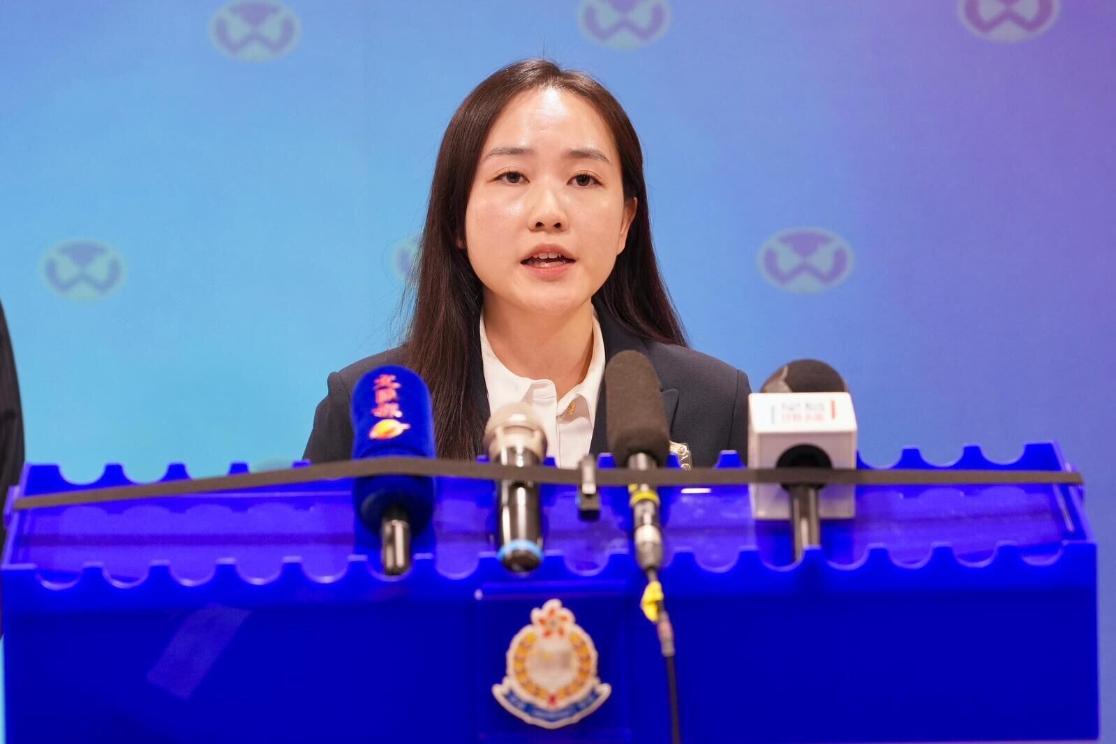 荃灣警區情報組高級督察張穎然。