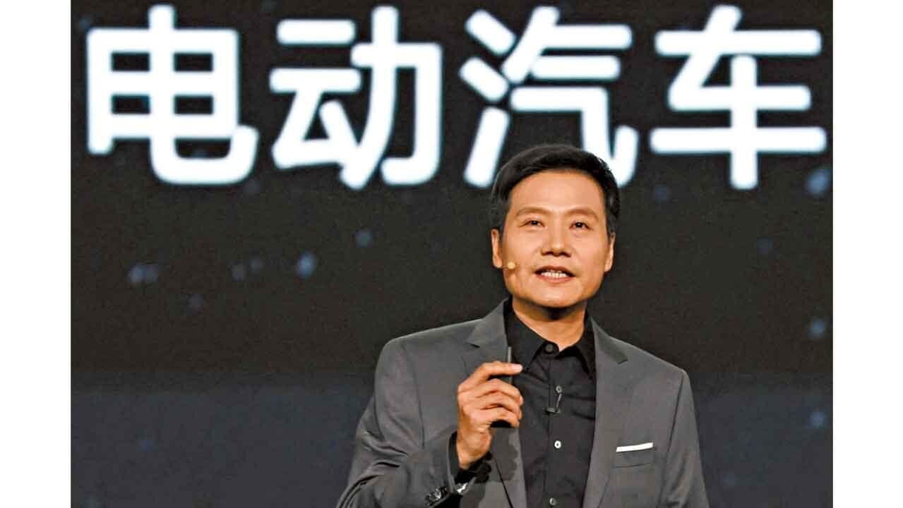 雷軍受訪時表示，當前國內高端汽車市場處於產品青黃不接的狀態 。(資料圖片)