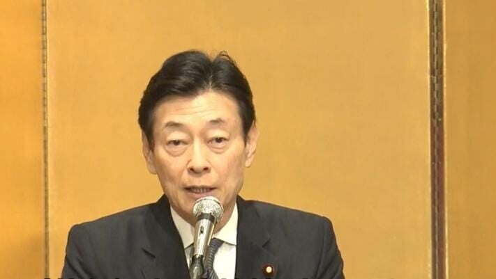 自民黨選舉對策委員長西村康稔。（圖／翻攝NNN）