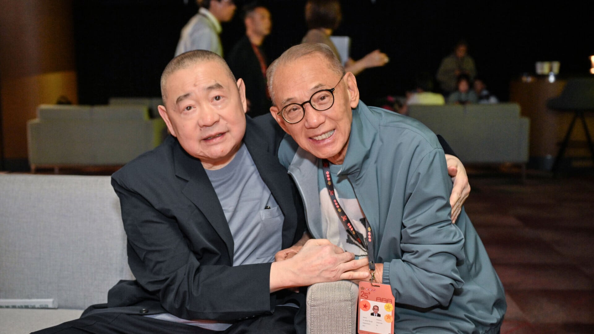 楊受成與劉鑾雄相見甚歡