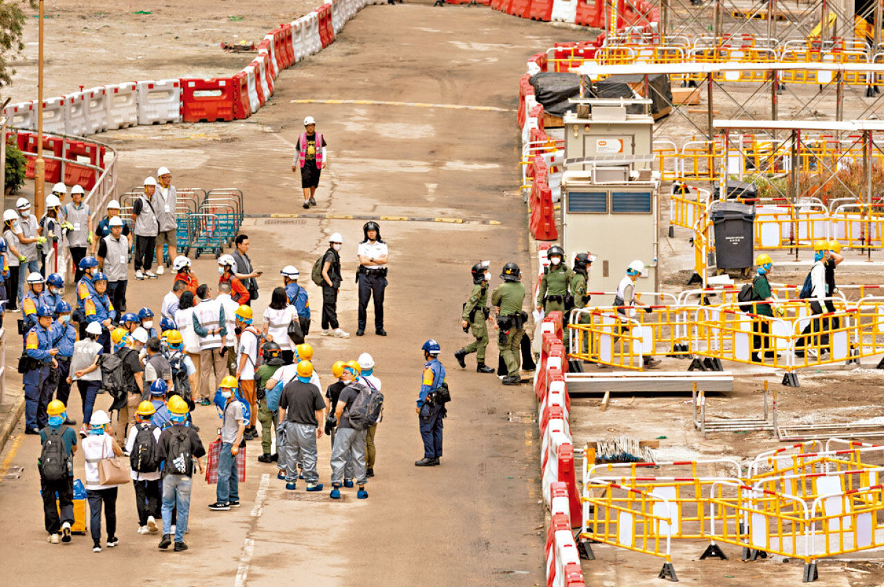 宏福苑首輪執拾結束 逾6200人上樓