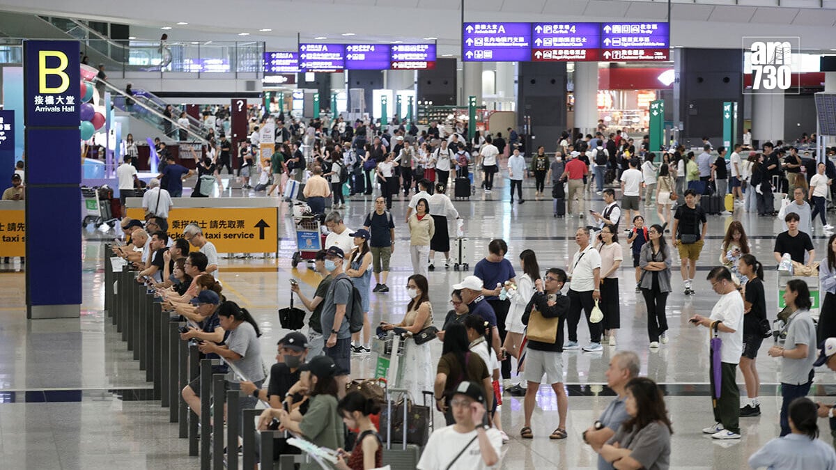 香港國際機場。(資料圖片)