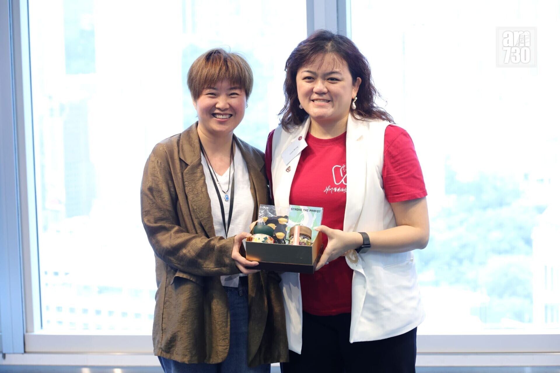 「香港創業媽媽」舉行2026年度主題揭幕暨「Moms4Moms媽媽創業家培育計劃畢業禮」。(林俊源攝)