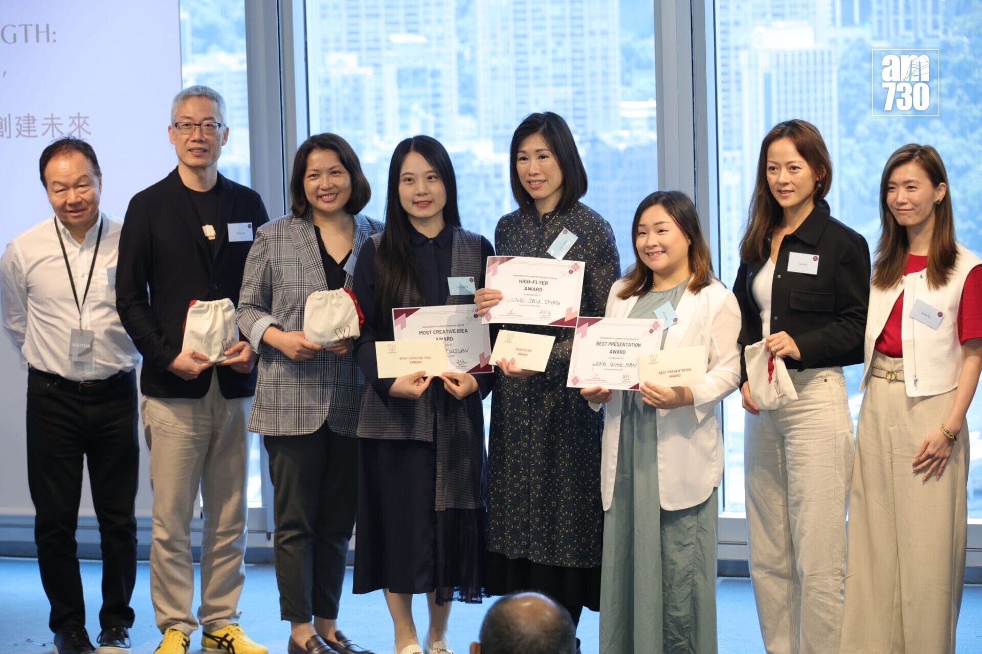 「香港創業媽媽」舉行2026年度主題揭幕暨「Moms4Moms媽媽創業家培育計劃畢業禮」。(林俊源攝)