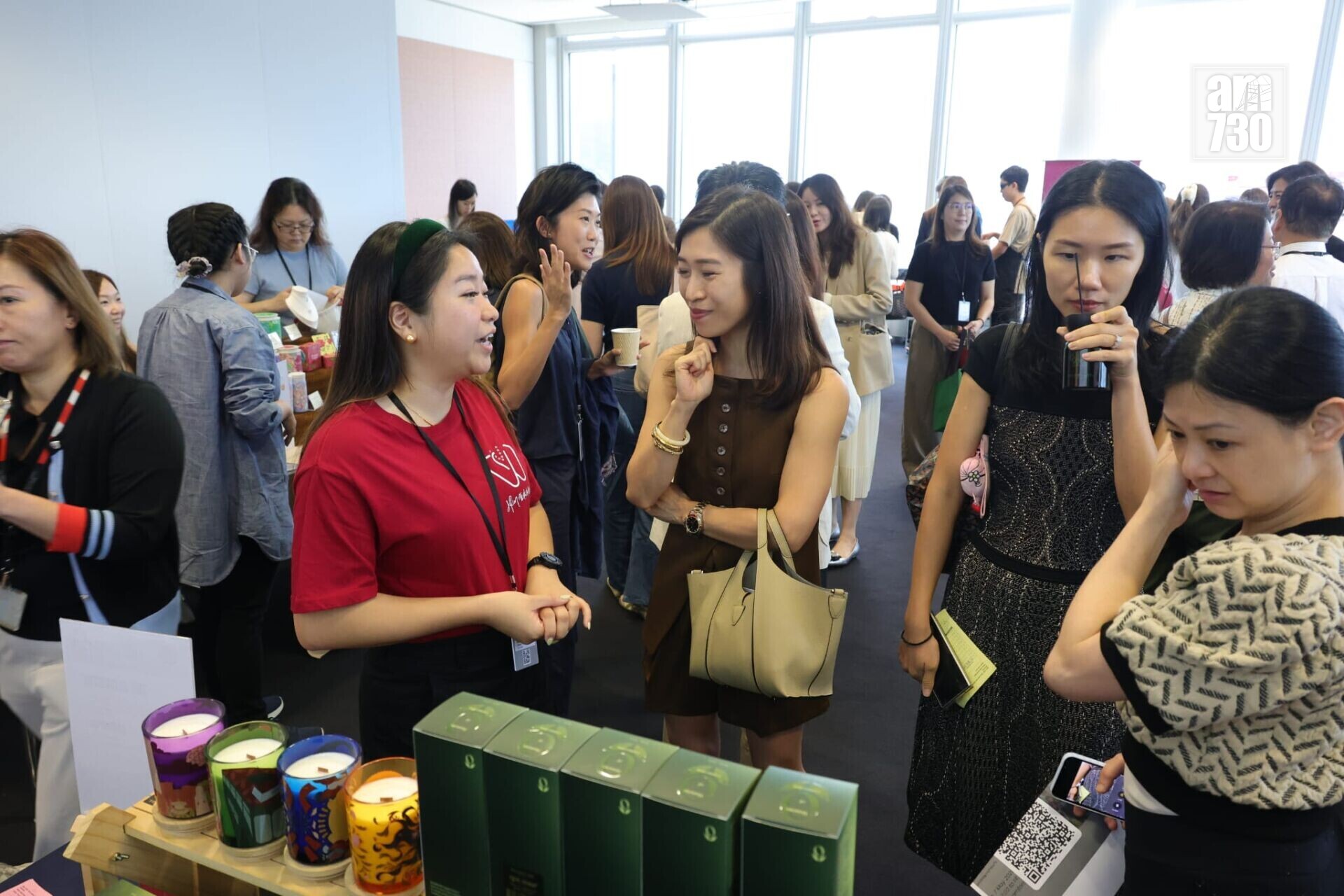 「香港創業媽媽」舉行2026年度主題揭幕暨「Moms4Moms媽媽創業家培育計劃畢業禮」。(林俊源攝)
