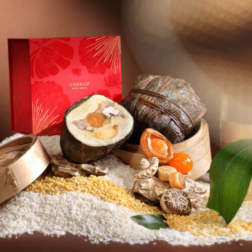 Deluxe Rice Dumpling with Abalone and Conpoy square 1 500x500