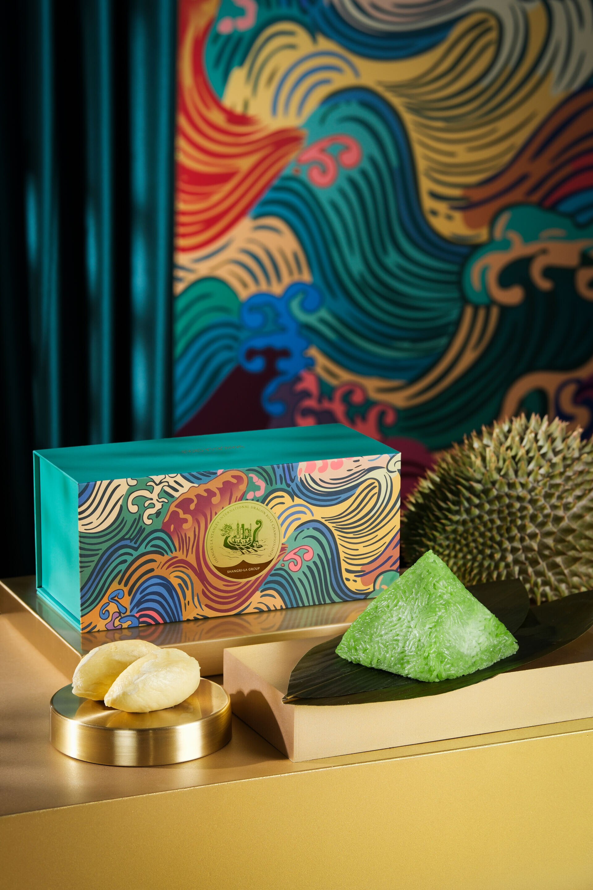 Halal Sticky Rice Dumpling with Pulut Durian 清真巴東榴槤粽