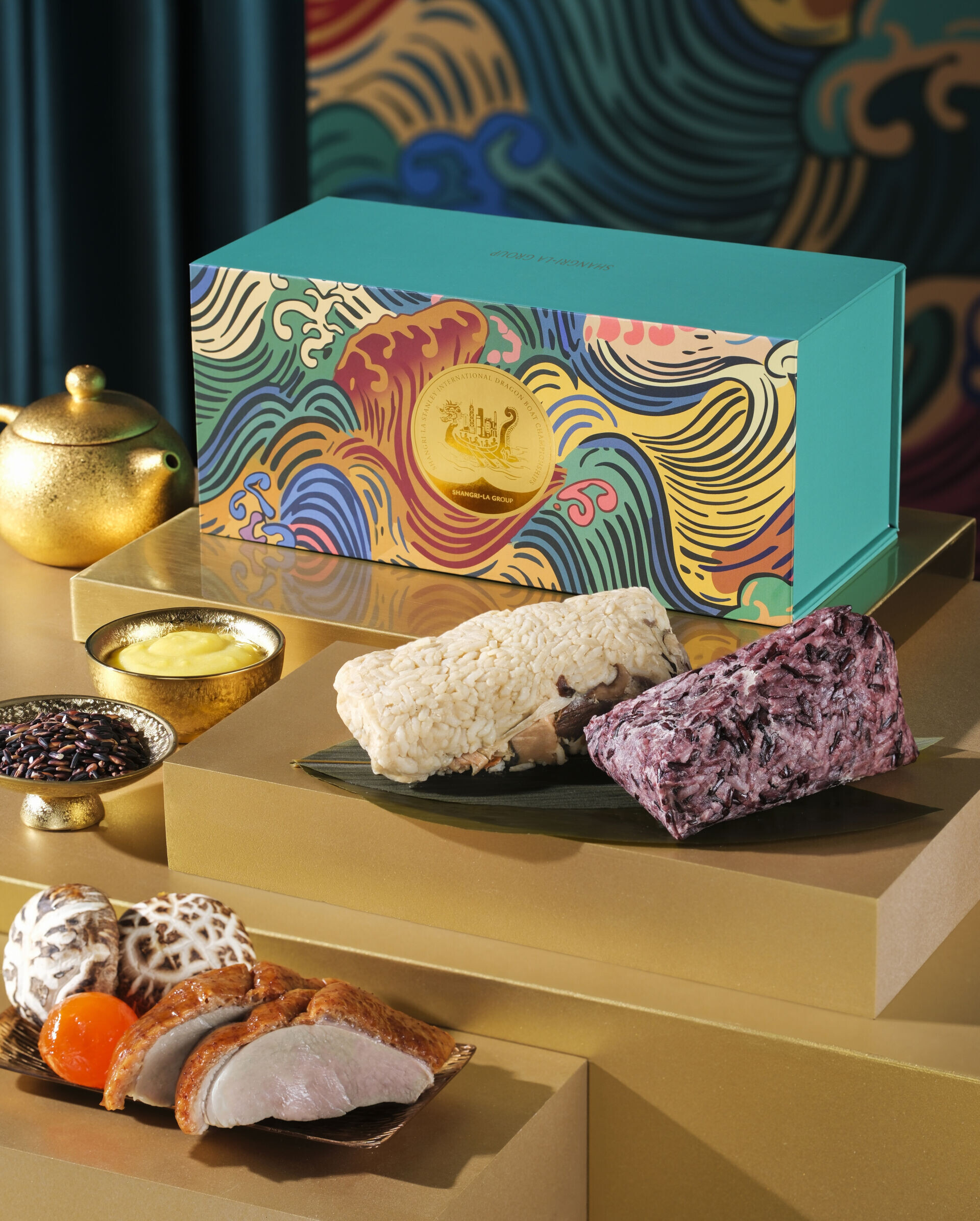 Shangri La Far Eastern Taipei Rice Dumplings Set 台北遠東香格里拉端午粽套裝 (兩件裝)