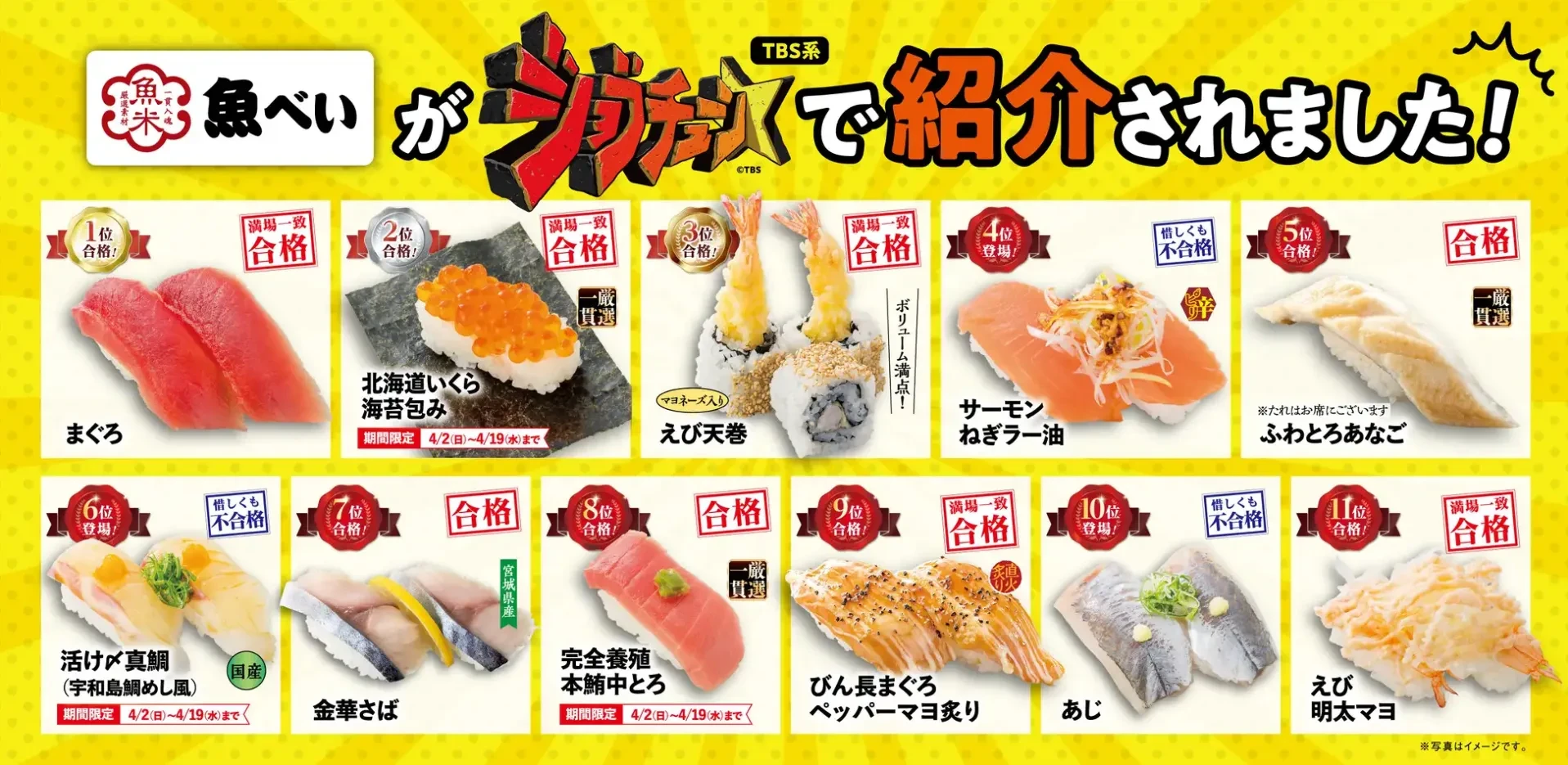 魚べい店舖外貌