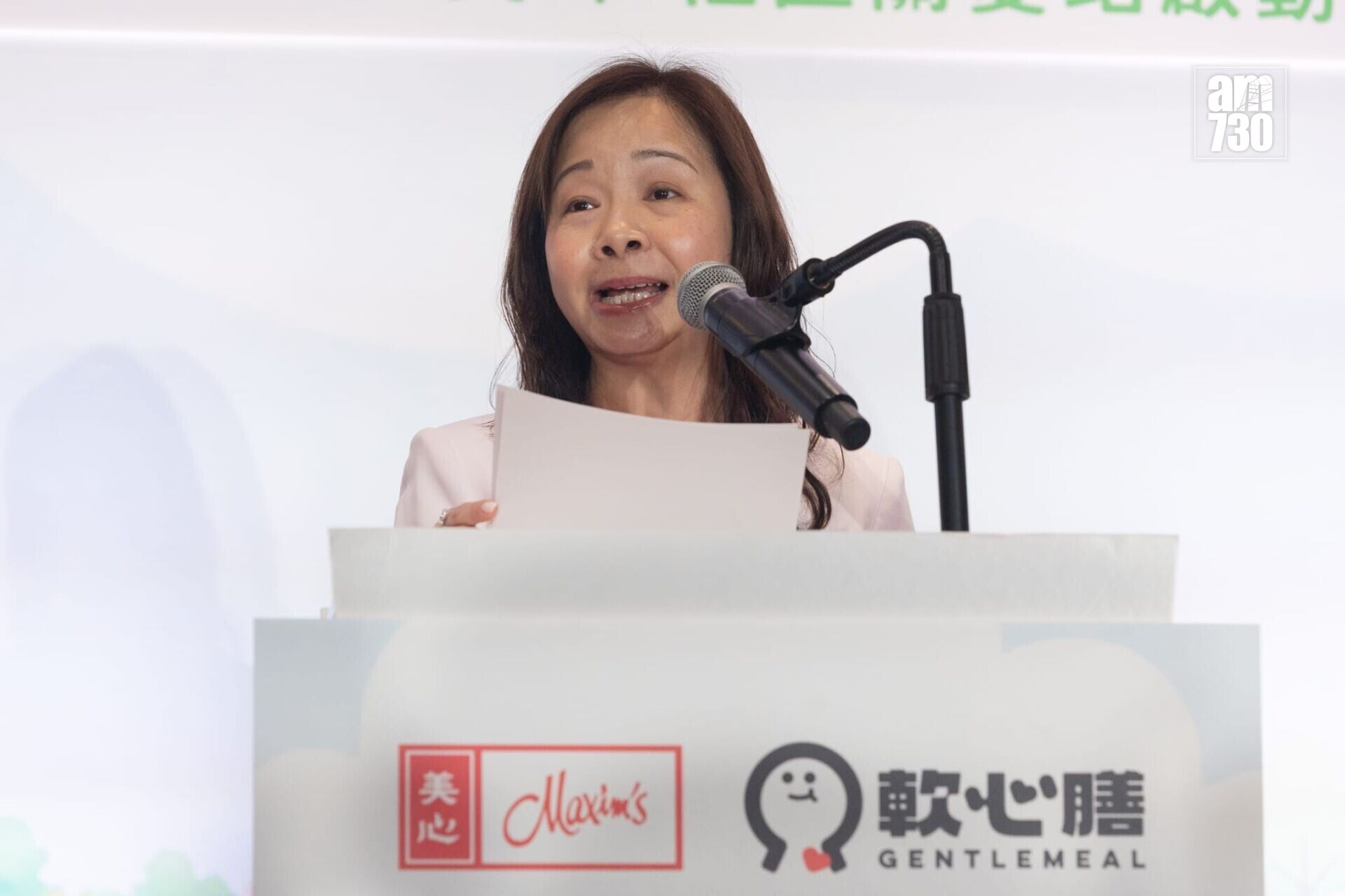 簡惠明表示,團隊一直有研究長者最喜歡吃甚麼。(蘇文傑攝)