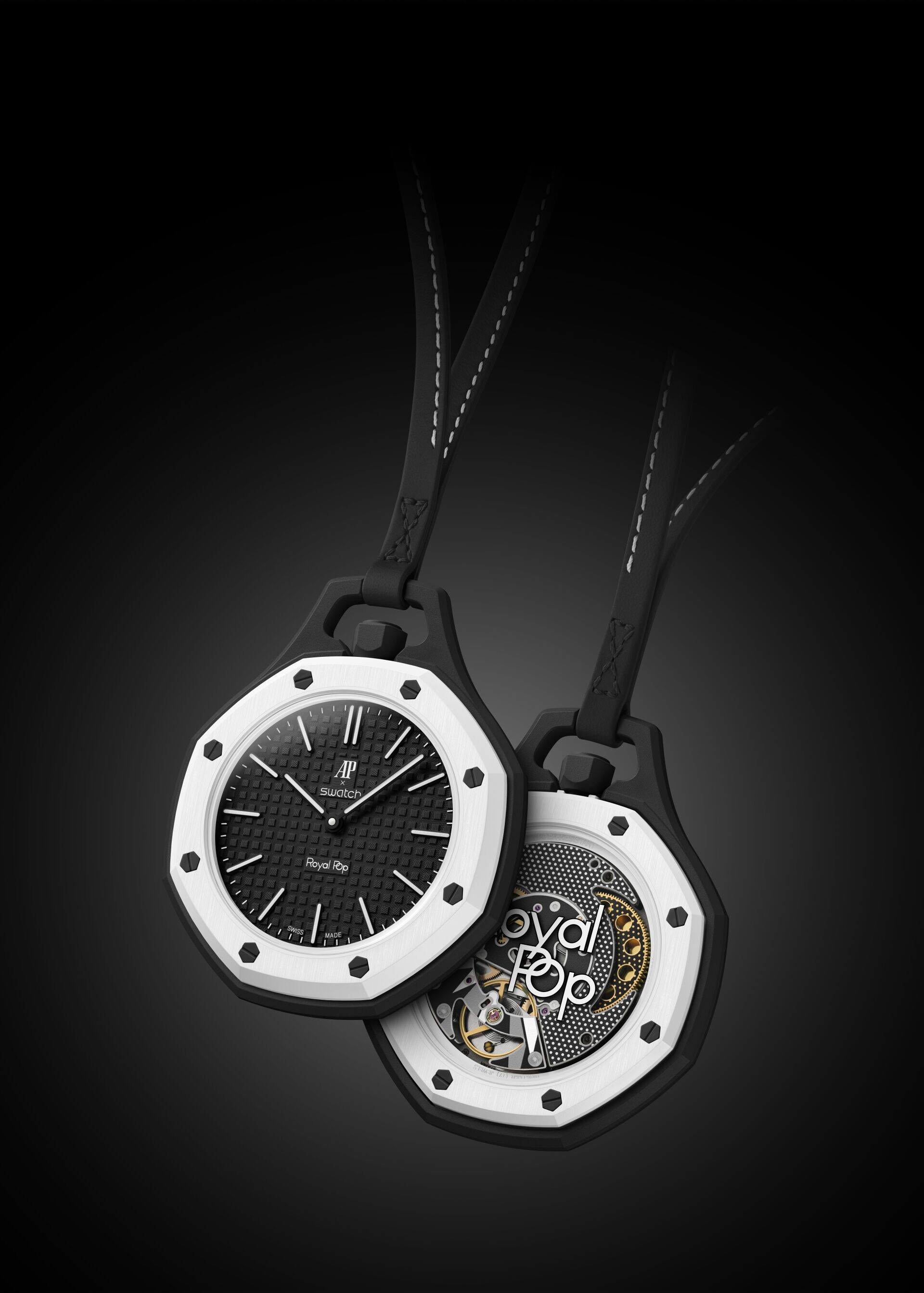 Swatch愛彼聯手推出全新「Royal Pop」錶款。