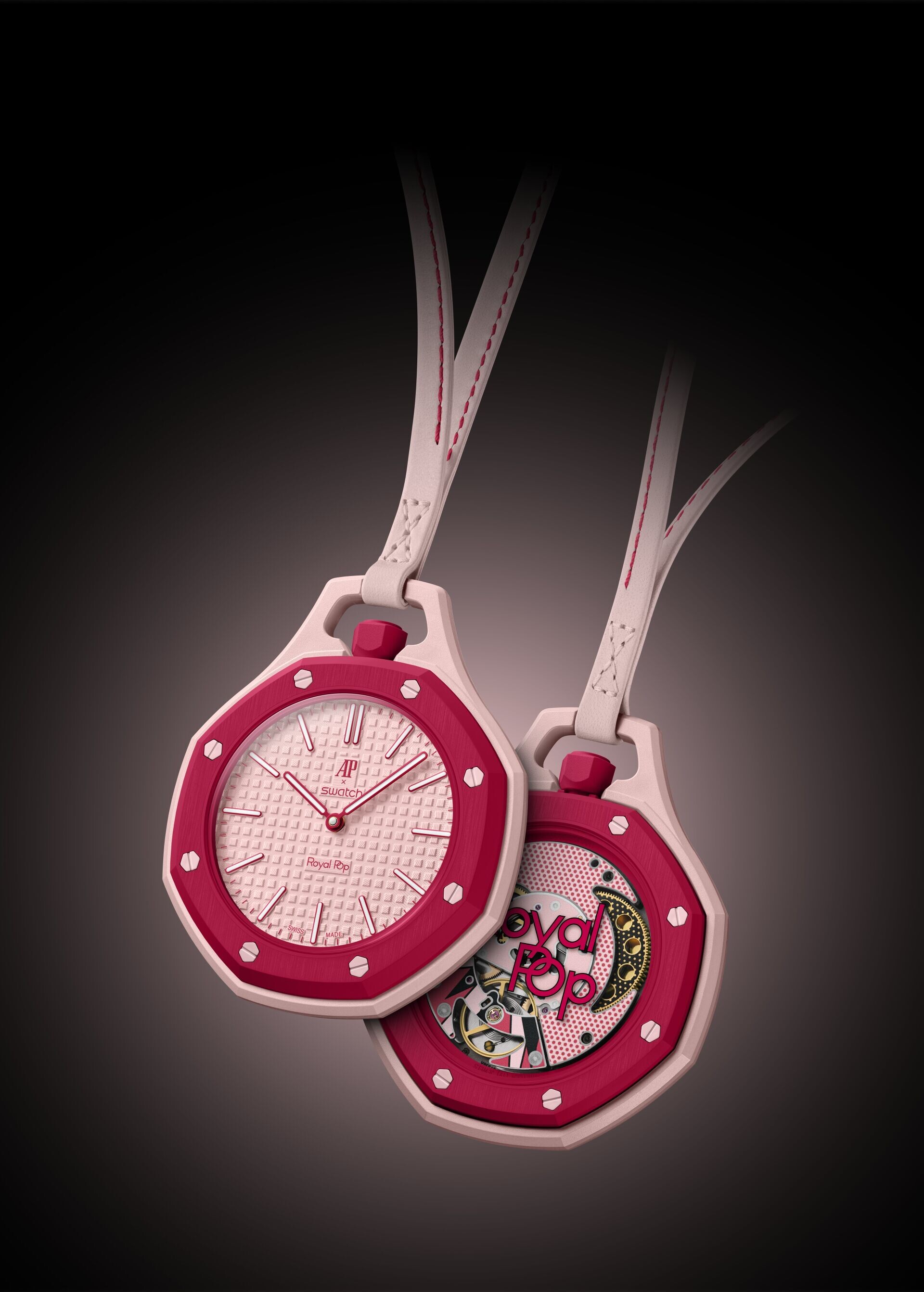 Swatch愛彼聯手推出全新「Royal Pop」錶款。