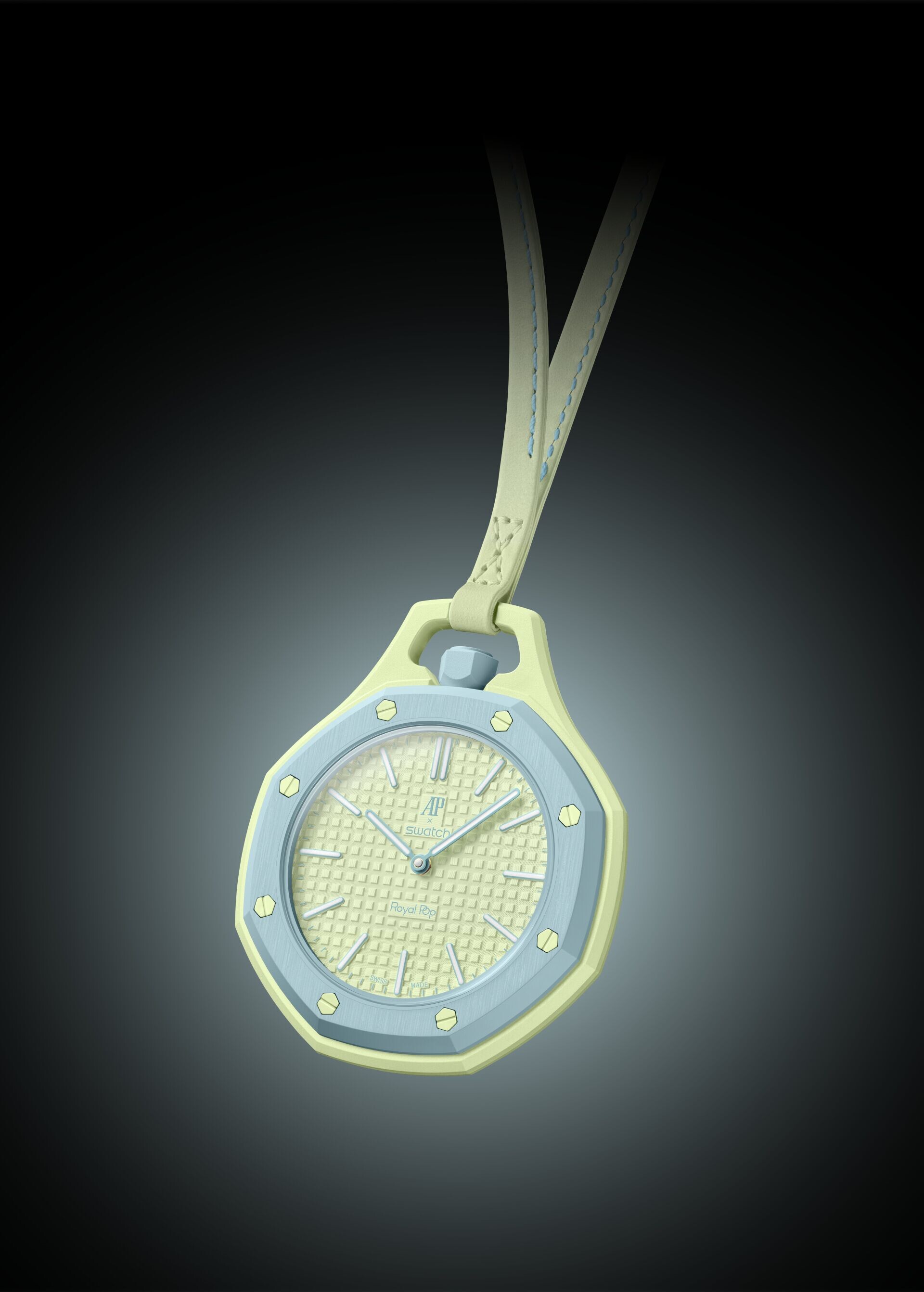 Swatch愛彼聯手推出全新「Royal Pop」錶款。