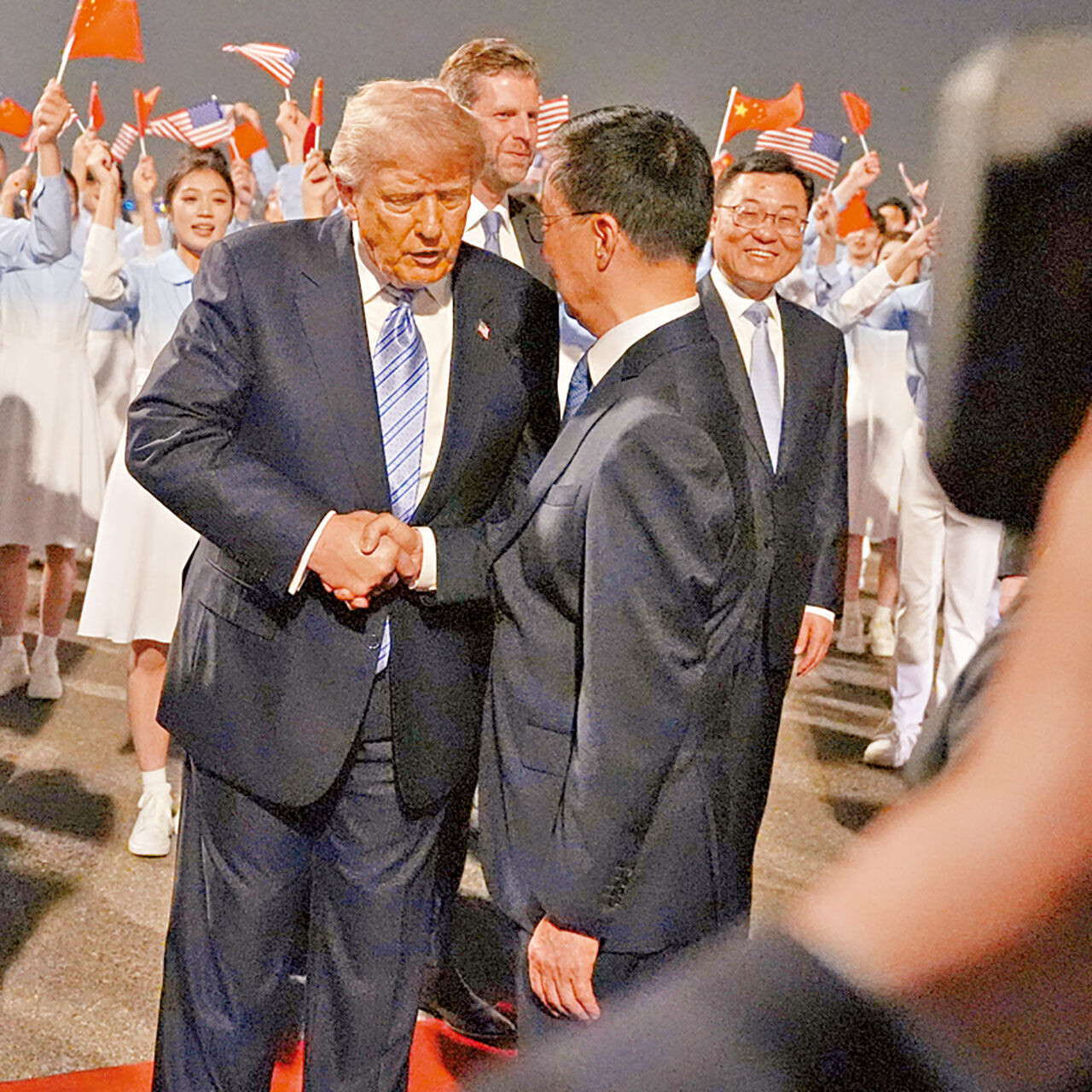 特朗普訪華 國家副主席韓正