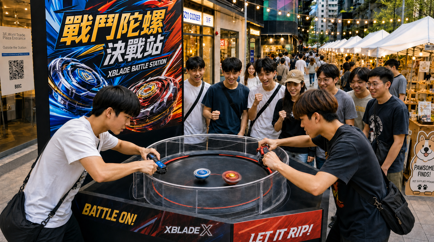 同場加碼!戰鬥陀螺決戰站特別開催 歡迎各位蒞臨對戰