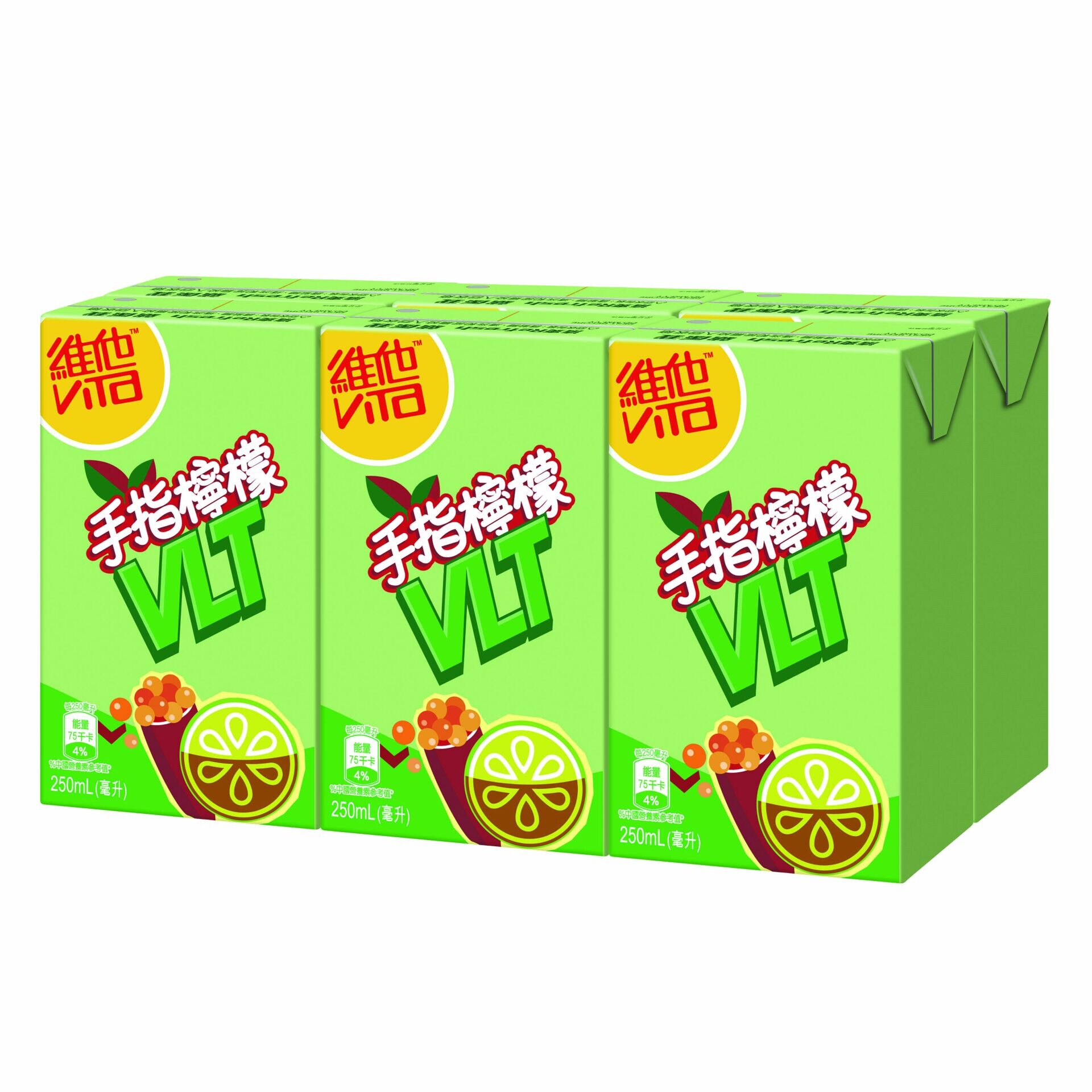 維他大紅袍手指檸檬檸檬茶6包裝 價值: $19 (每日限量50排)