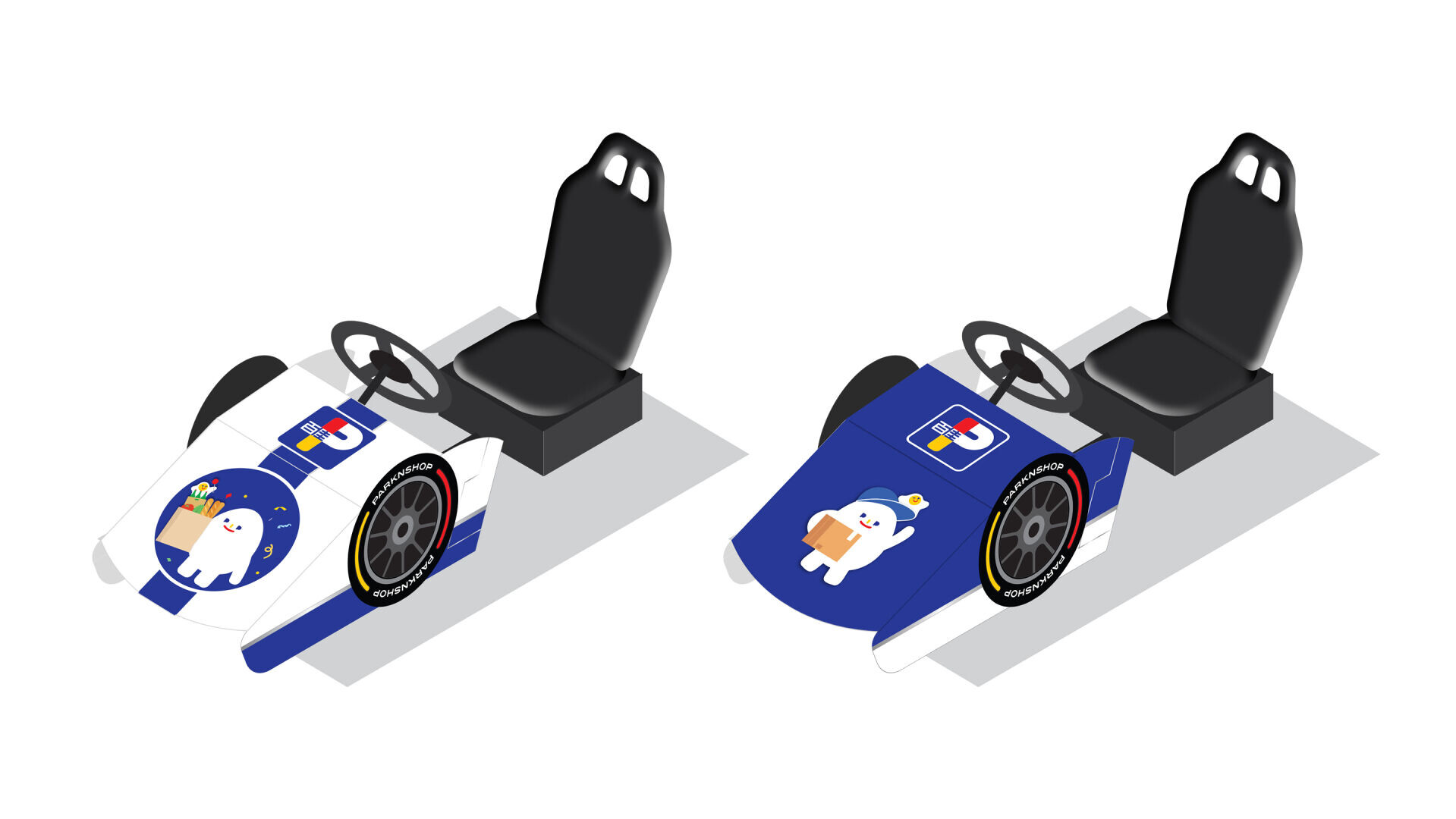 「AI Racing Game 佳蛋仔電能賽車遊戲」