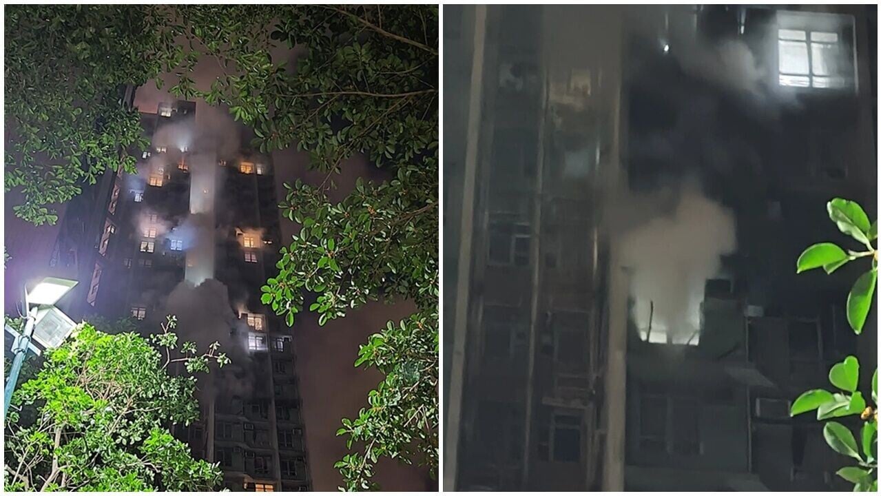 東涌裕東苑有單位電器著火　現場發現一具女性遺體