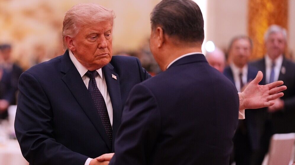 特朗普：習近平主動提出協助開通霍爾木茲海峽。(AP)