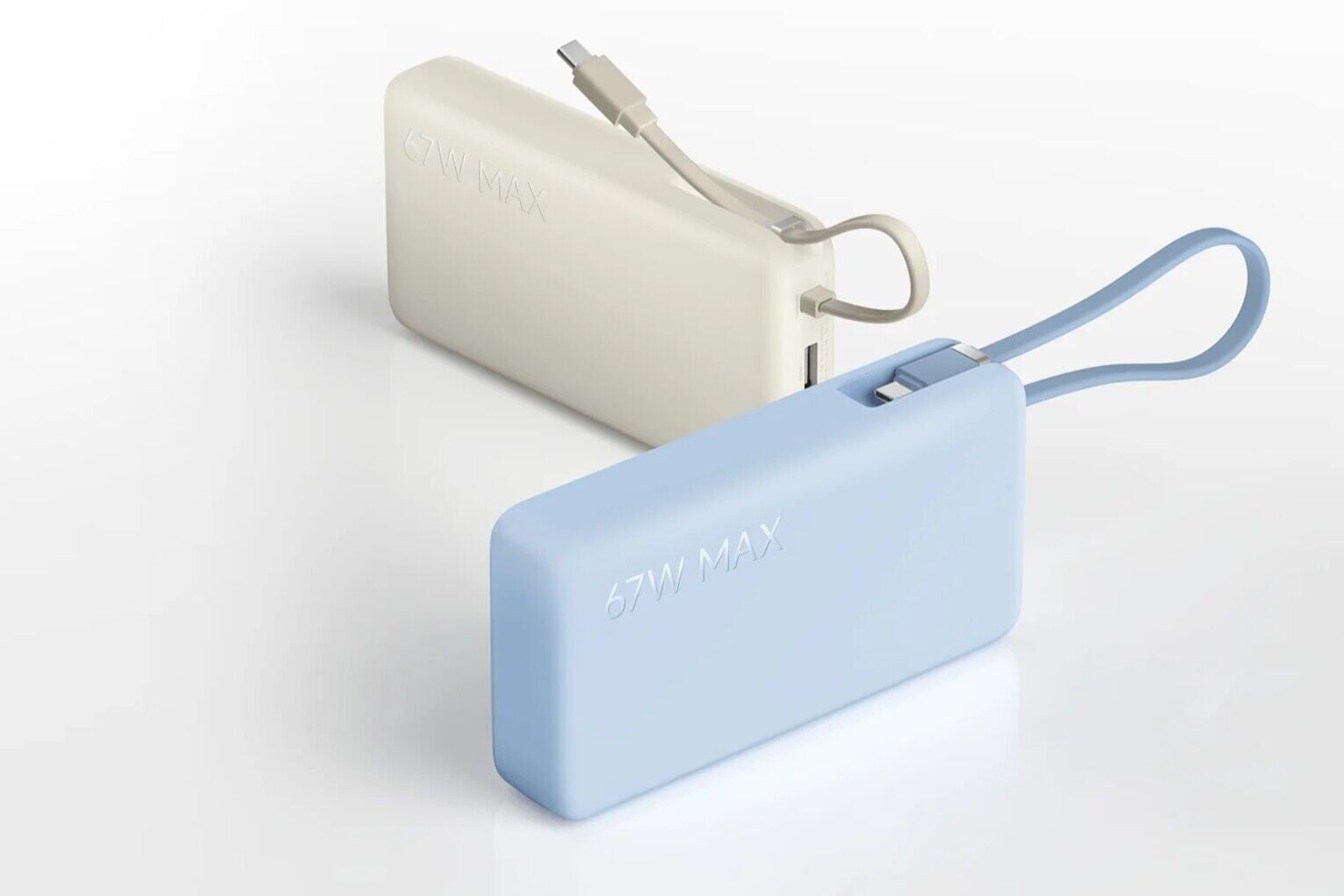小米618年中購物優惠小米自帶線充電寶20000 67W。