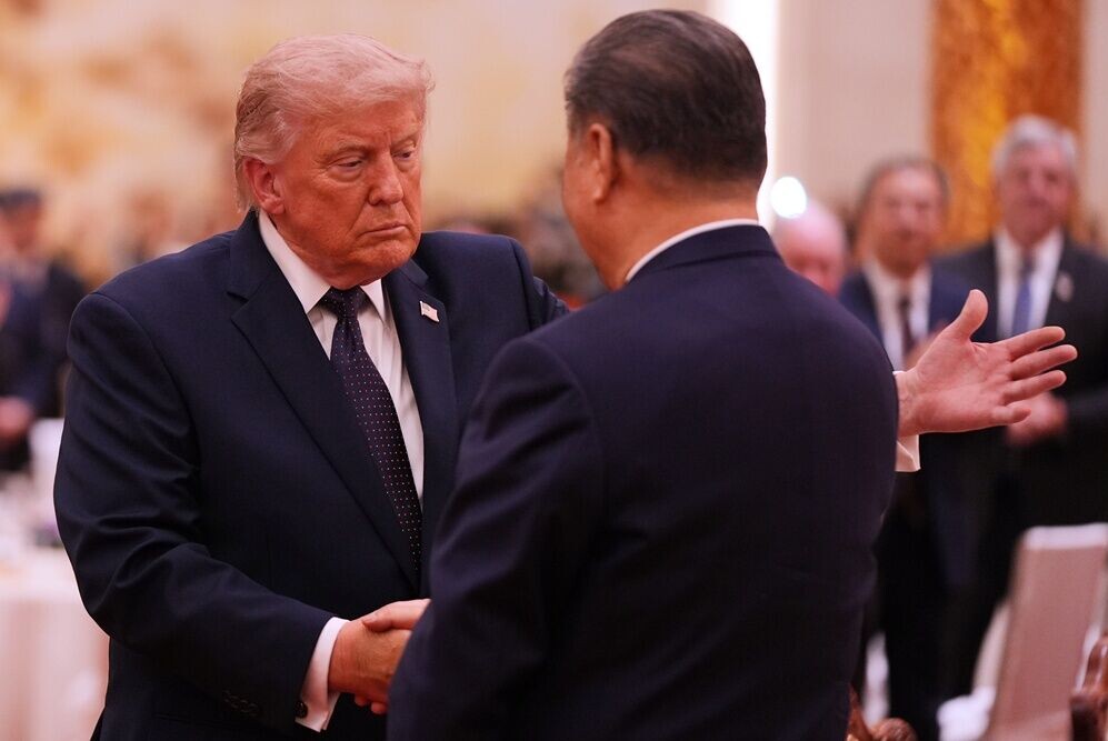 特朗普:習近平主動提出協助開通霍爾木茲海峽。(AP)