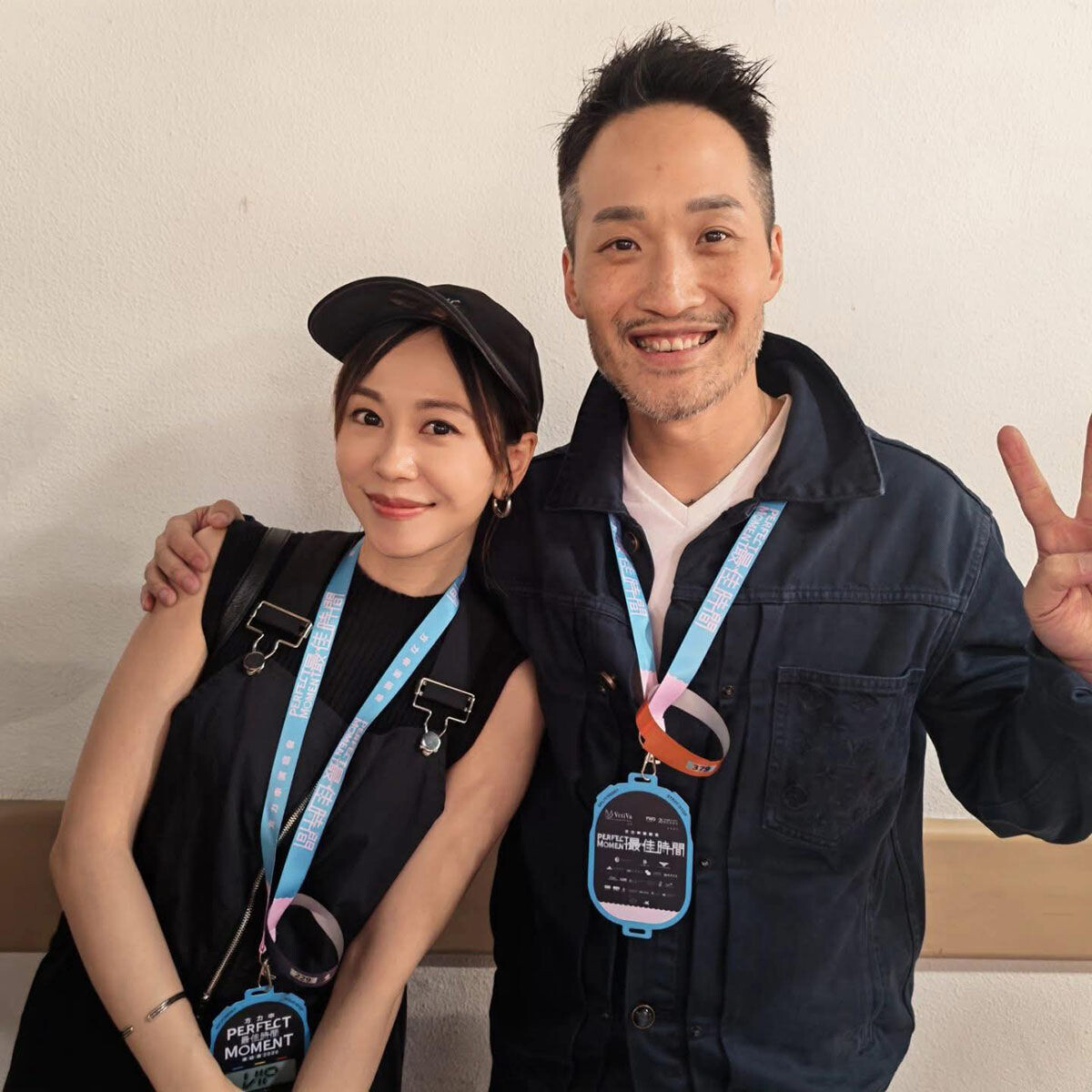 Adrian話,小肥同陳慧敏都話會證明澳門豬扒包係一流。(何敬康Instagram)