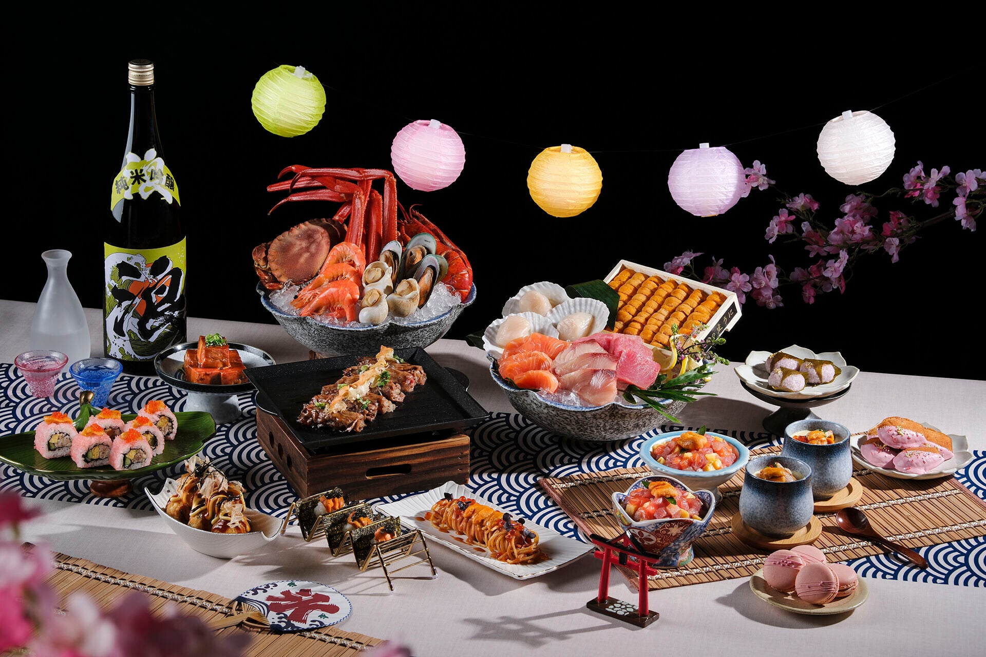 Japanese Seafood & Sea Urchin Summer Carnival Buffet h