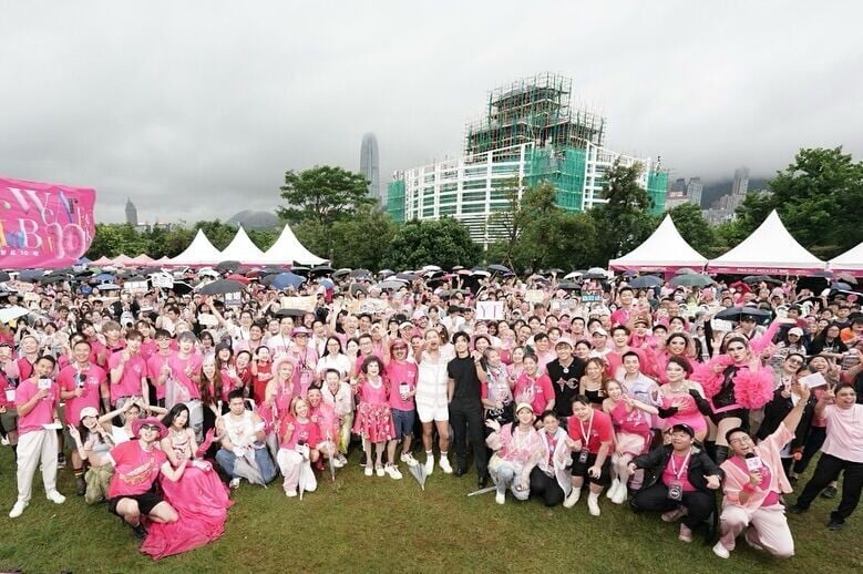 2025年Pink Dot HK原定於西九文化區舉辦,惟同樣獲通知場地無法租出,未有提供原因,2024年則順利在西九文化區舉行(圖)。(大會圖片)