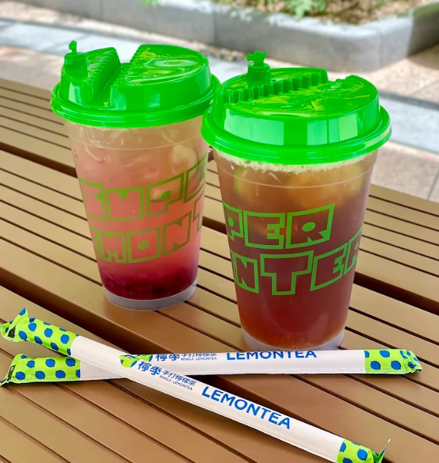 以招牌手打檸檬茶及鴨屎香檸檬茶作賣點的內地連鎖茶飲品牌「檸季」,只餘元朗元點分店。(網上圖片)